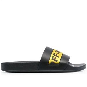 OFF-WHITE INDUSTRIAL TAPE SLIDES